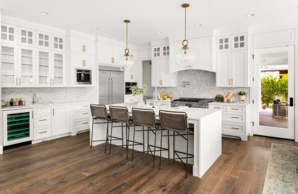 Tile pattern layout planning for backsplash in New Hope